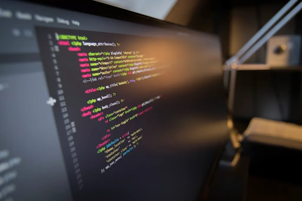 Lignes de code source affichées dans un éditeur à l'écran